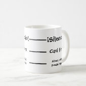 Mug Taza de café cómica (Devant droit)