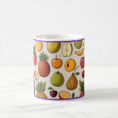 Mug taza de café con diseño de frutas (Centre)