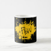 Mug Taza de Cafe +Flow en negro (Centre)