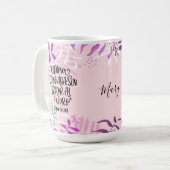 Mug Taza de café frase en español proverbios 31 (Devant gauche)