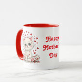 Mug Taza de café para mamá (Devant gauche)