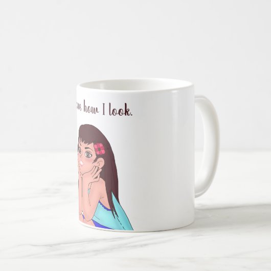 Mug taza de cafe para mujer (Devant droit)