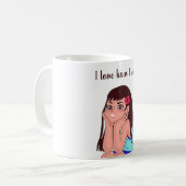 Mug taza de cafe para mujer (Devant gauche)