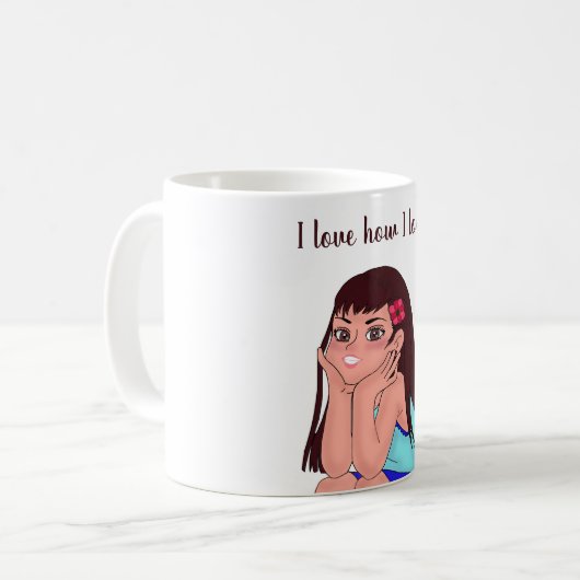 Mug taza de cafe para mujer (Devant gauche)
