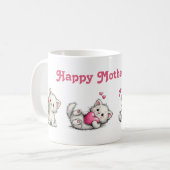 Mug Taza de café personalizable (Devant gauche)