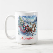 Mug Taza de Café Santa Claus (Gauche)
