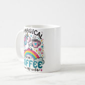 Mug Taza de café - Taza con arcoíris (Devant gauche)