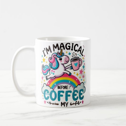 Mug Taza de café - Taza con arcoíris (Gauche)