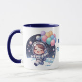 Mug Taza de Cumpleaños Astronauta con Globos (Gauche)