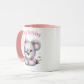 Mug Taza de Cumpleaños con Koala  (Devant gauche)