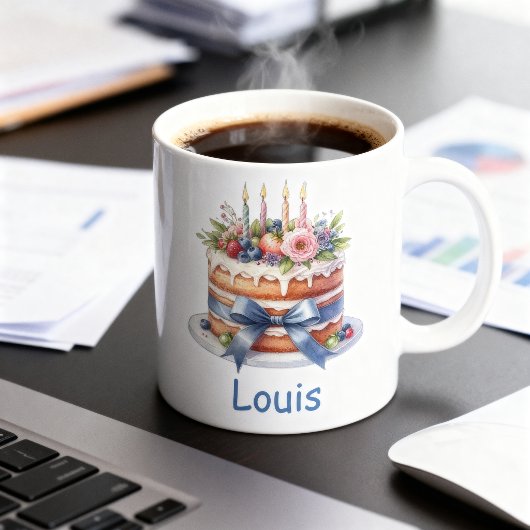 Mug Taza de cumpleaños personalizable