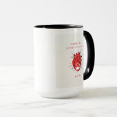 Mug Taza de dedicación  (Devant droit)