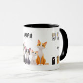 Mug Taza de gato MIAU (Devant droit)