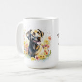 Mug "Taza de inspiración con amigo peludo" (Devant gauche)