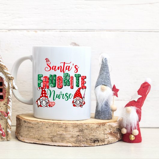 Mug Taza de navidad para enfermera 