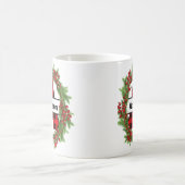 Mug Taza de navidad personalizada con letra A (Centre)