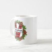 Mug "Taza de navidad personalizada con letra V" Coff (Devant gauche)
