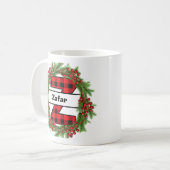 Mug "Taza de navidad personalizada con letra Z" (Devant gauche)