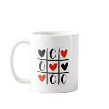Taza de porcelana JUEGO DE CORAZONES