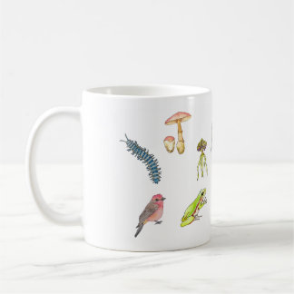 Mug Taza de Vida Silvestre en Acuarela