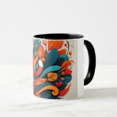 Mug Taza Decorativa Arte Simbólico Equilibrio (Devant droit)