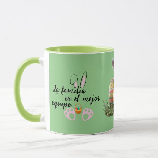 Mug Taza del conejito de la esperanza. (Gauche)