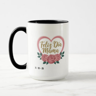 Mug taza del día de la madre, amor, taza personalizada