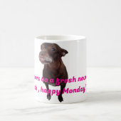 Mug Taza desayuno con perrito divertido (Centre)