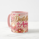 Mug Taza destellos de amor (Devant gauche)