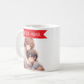 Mug Taza día de la madre diseño anime (Devant gauche)