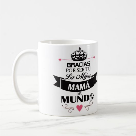 Mug Taza Día de las Madres (Gauche)
