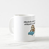 Mug Taza diseñado para dormir (Devant gauche)
