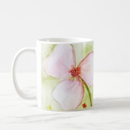 Mug Taza dos flores (Gauche)