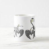 Mug Taza dulce mamá con corazón y flor (Centre)
