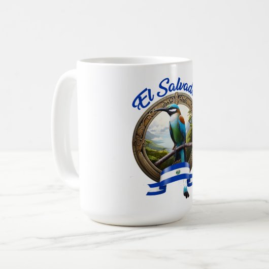 MUG TAZA ESCUDO TOROGOZ EL SALVADOR (Devant gauche)