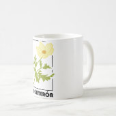 Mug Taza estampado de flor Monterón (Devant droit)