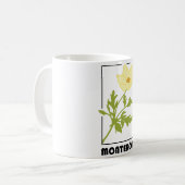 Mug Taza estampado de flor Monterón (Devant gauche)