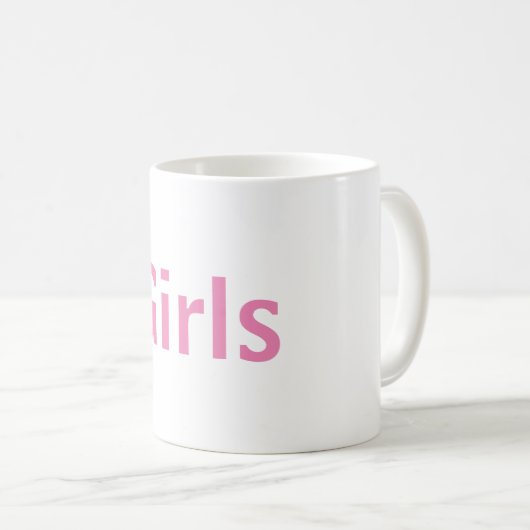 Mug Taza filles (Devant droit)