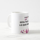 Mug Taza frase sanación  (Devant gauche)