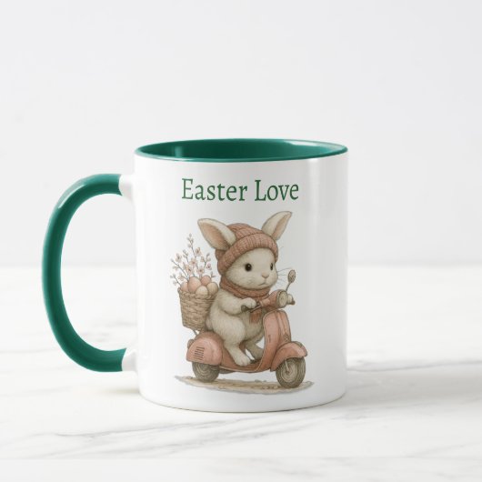 Mug Taza Happy Easter para café (Gauche)