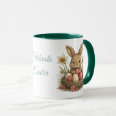 Mug Taza Happy Easter para café (Devant droit)
