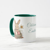 Mug Taza Happy Easter para café (Devant gauche)
