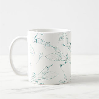 Mug Taza Hummingbirds