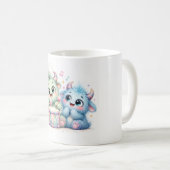 Mug Taza Infantil Lovely Monsters (Devant droit)