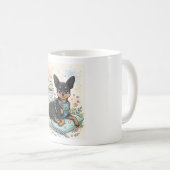 Mug Taza Kawaii Perrito Cute (Devant droit)