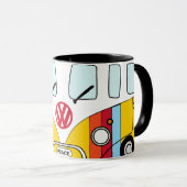 Mug Taza Kombi Arcoíris Peace – Furgoneta Hippie Multi (Devant droit)