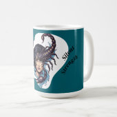 Mug Taza Lady Escorpio (Devant droit)
