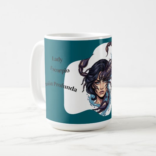 Mug Taza Lady Escorpio (Devant gauche)