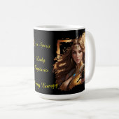 Mug Taza Lady Sagitario (Devant droit)