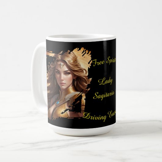 Mug Taza Lady Sagitario (Devant gauche)